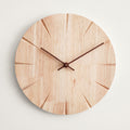 Nordic Silent Wood Wall Clock