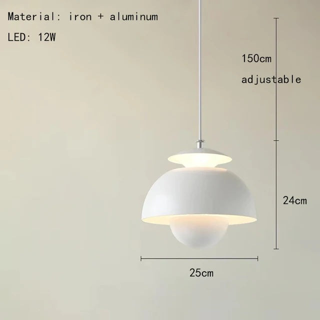 Bauhaus Adjustable Height Pendant Light