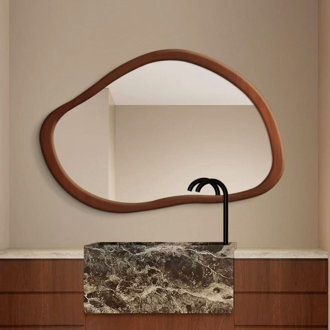 Elegant Vintage Round Wall Mirror