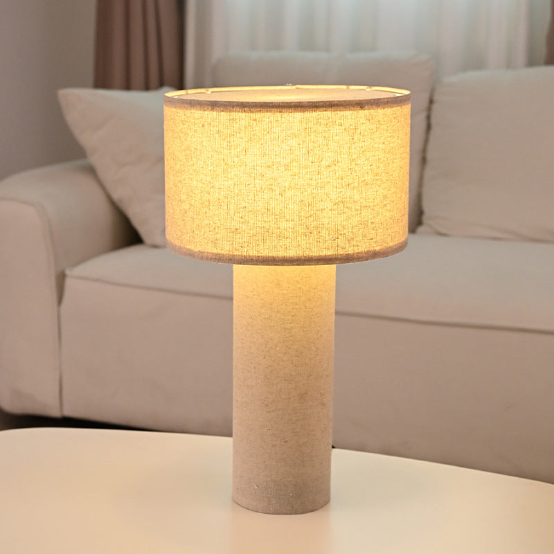 Adjustable Fabric Shade Desk Lamp