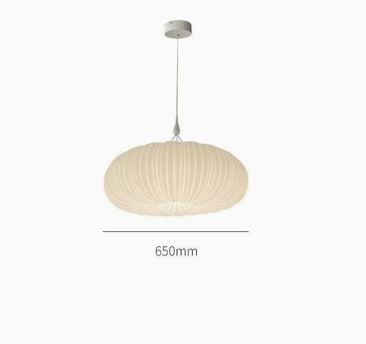 Sculptural Pumpkin LED Ceiling Light