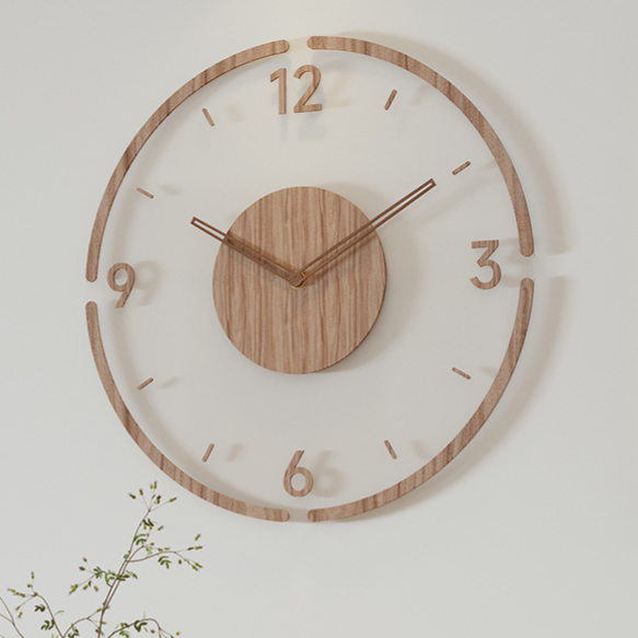 Silent Living Room Wall Clock