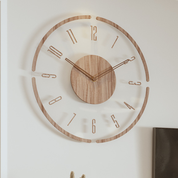 Silent Living Room Wall Clock