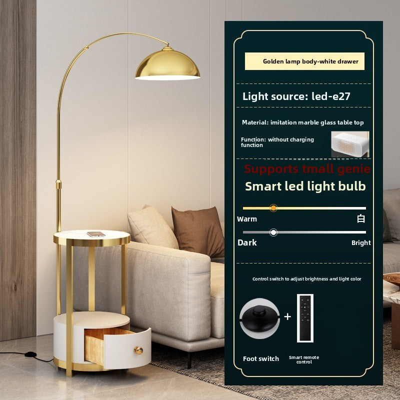 Dimmable Wireless Charging Floor Lamp