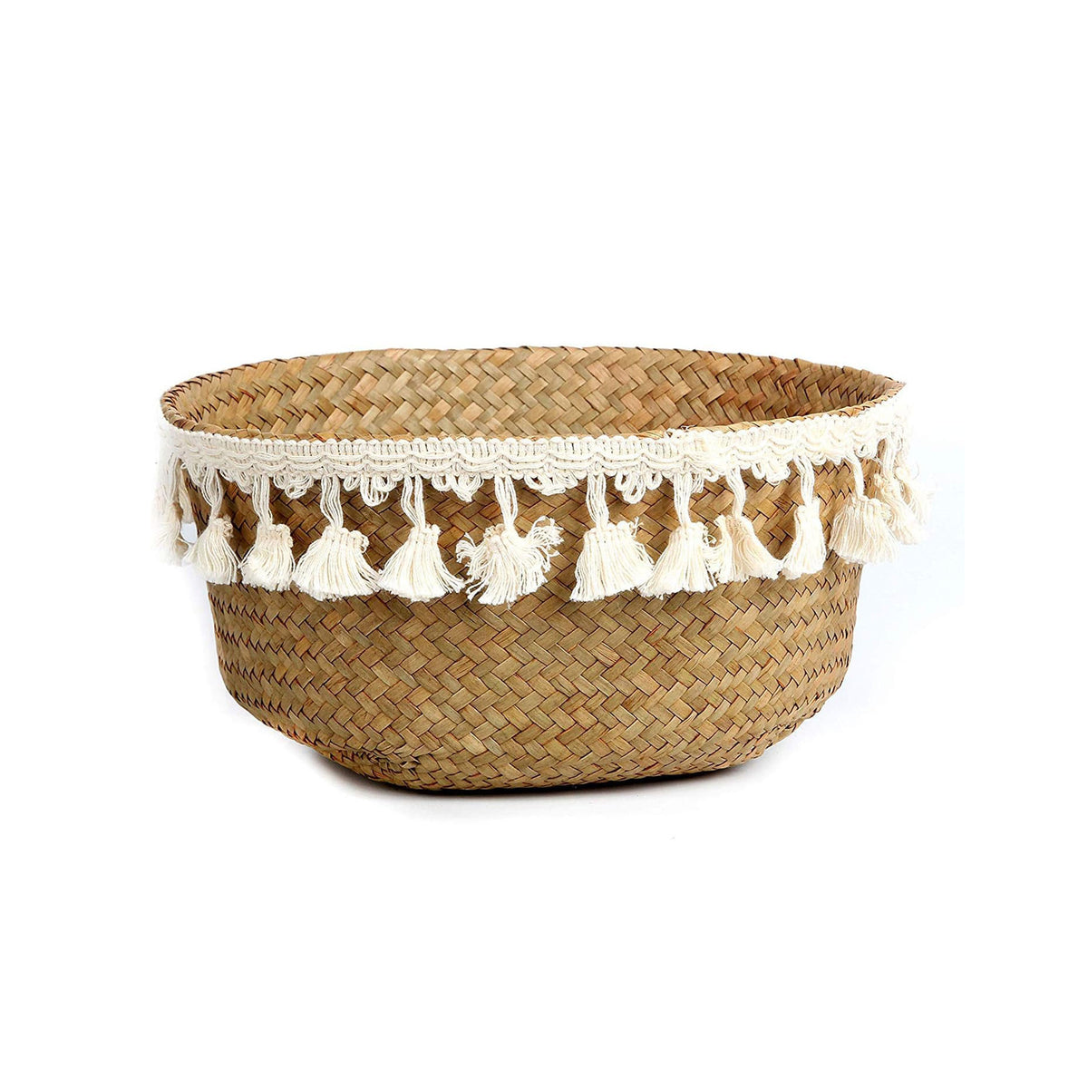 Foldable Woven Flower Pot Basket