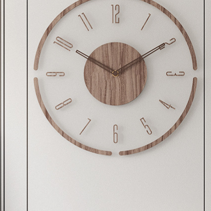 Silent Living Room Wall Clock
