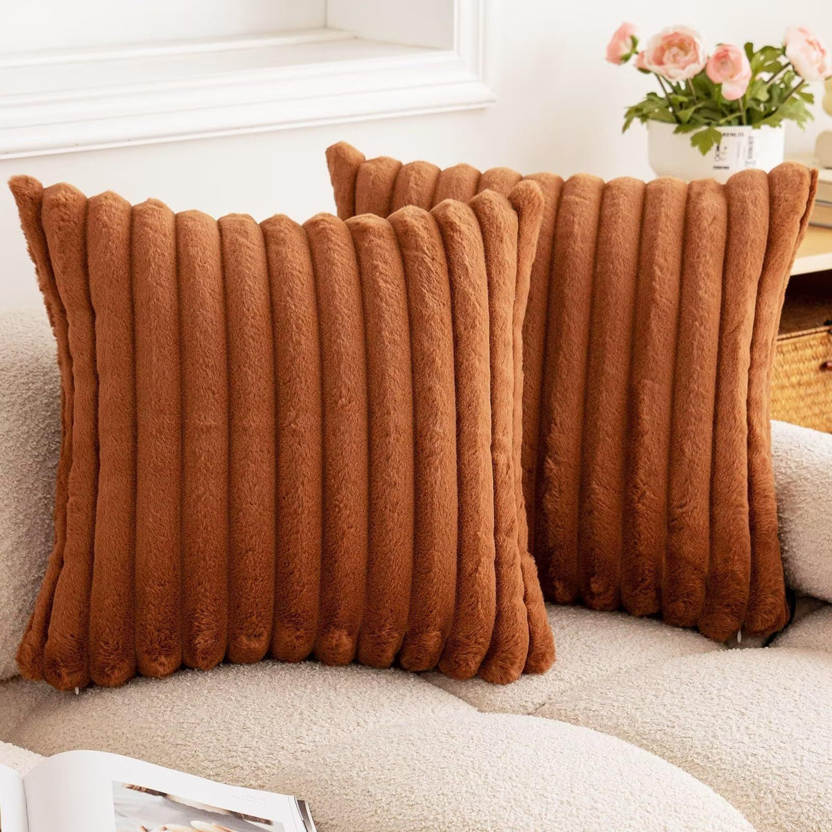 Soft Rectangular Cushion Cover