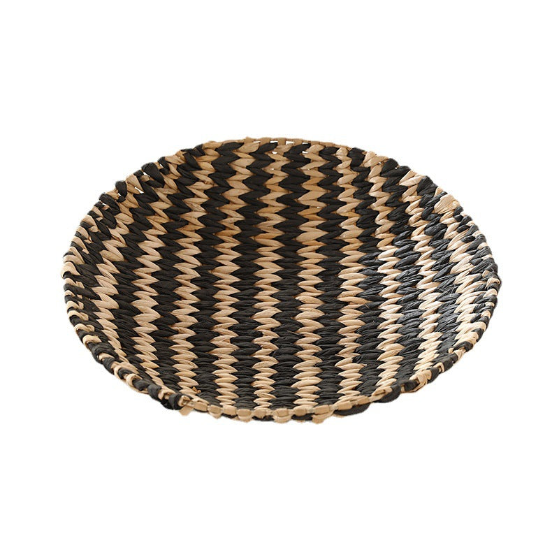 Artisan Handwoven Straw Wall Decor