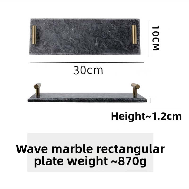 Natural Marble Serving Tray