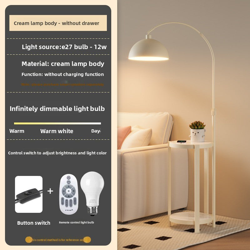 Dimmable Wireless Charging Floor Lamp