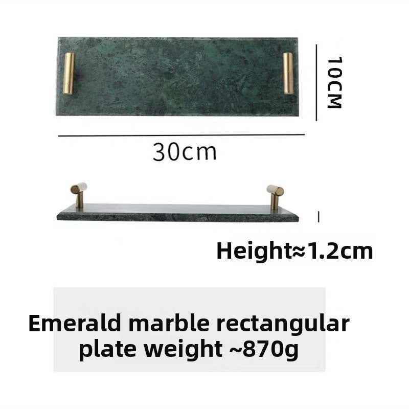 Natural Marble Serving Tray