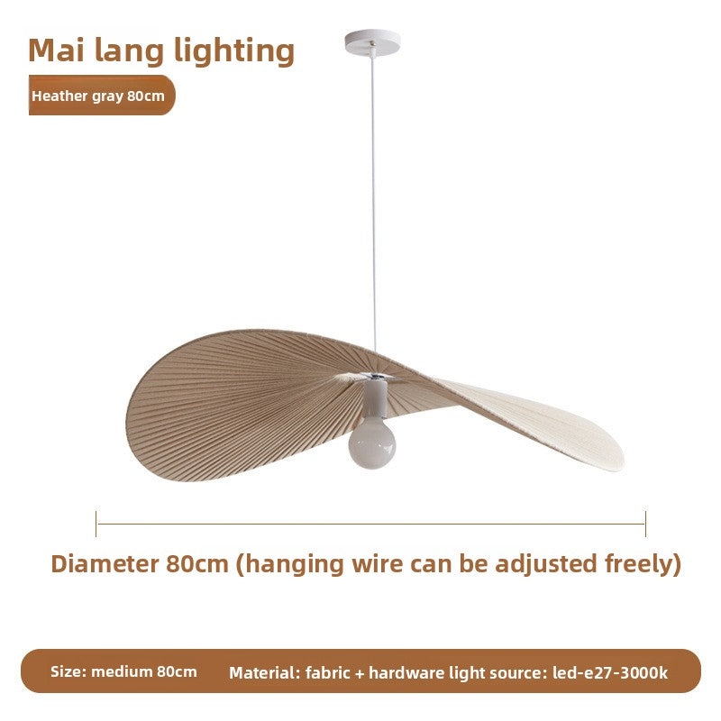 Handwoven Rattan Chandelier