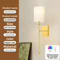 Wireless Fabric Wall Light