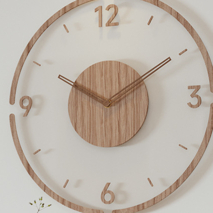 Silent Living Room Wall Clock