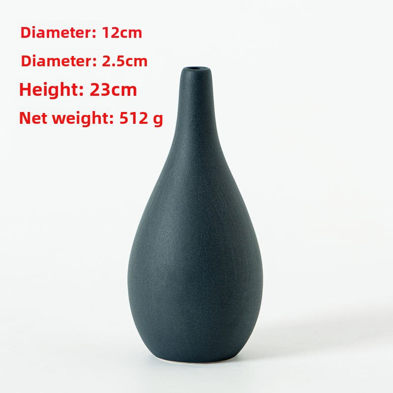 Handmade Morandi Ceramic Vase