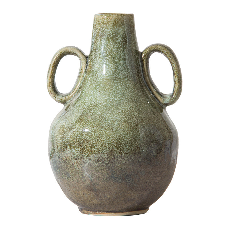 Glazed Ceramic Flower Vase