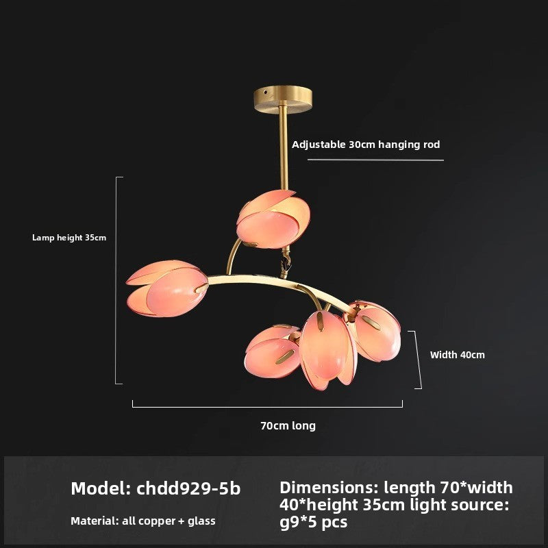 Elegant Tulip Chandelier
