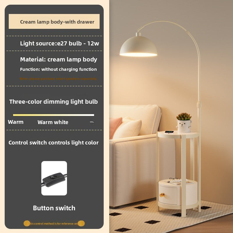 Dimmable Wireless Charging Floor Lamp