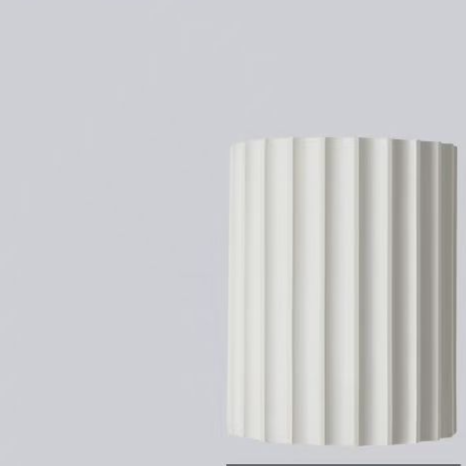 Sculpted Resin LED Wall Light