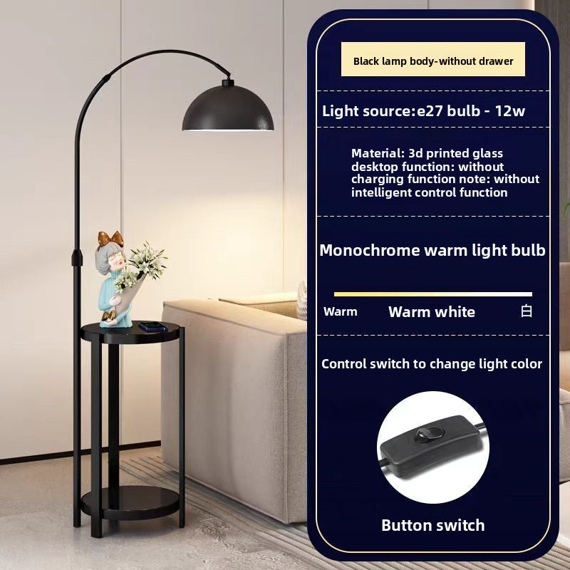 Dimmable Wireless Charging Floor Lamp