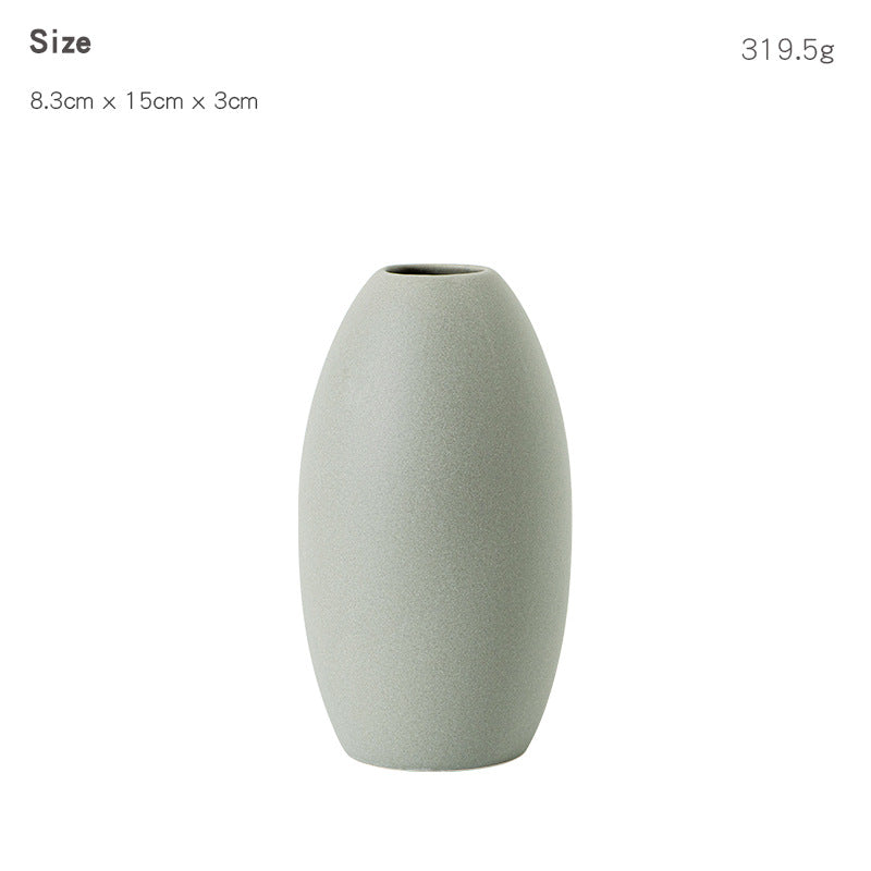 Handmade Morandi Ceramic Vase