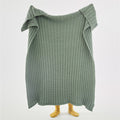 Soft Chenille Knitted Blanket