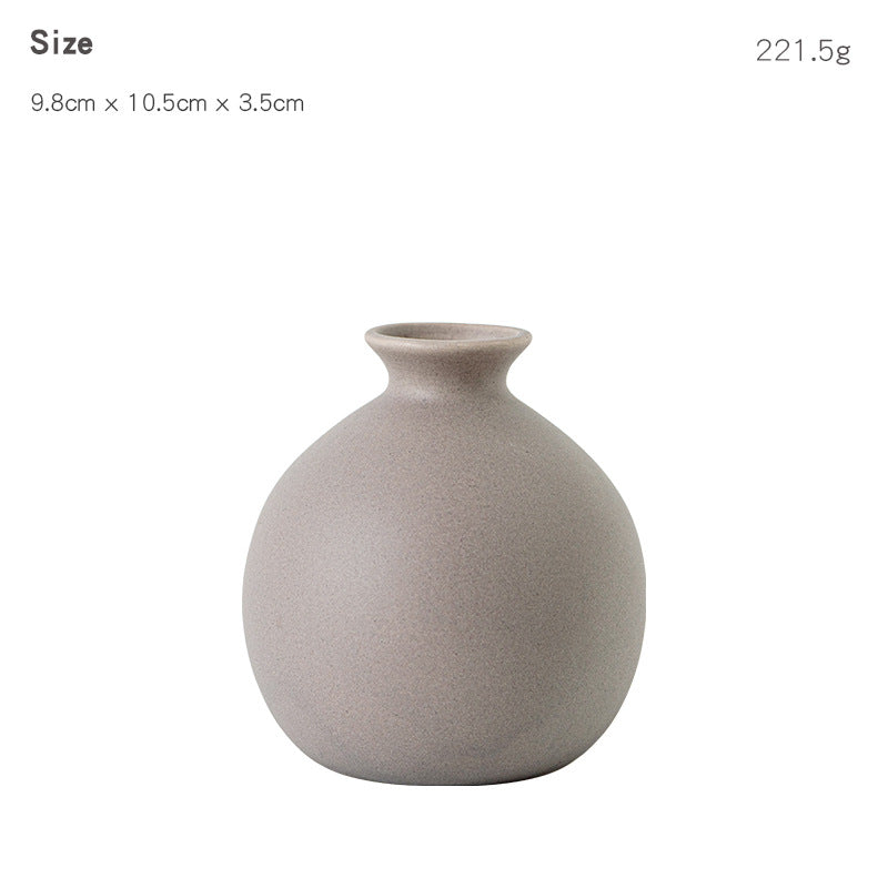 Handmade Morandi Ceramic Vase
