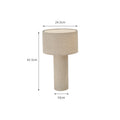 Adjustable Fabric Shade Desk Lamp