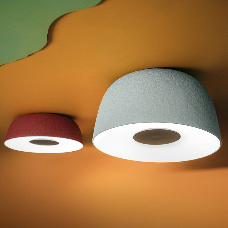 Dimmable Macaron Drum Ceiling Light