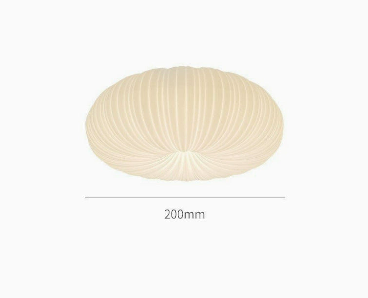 Sculptural Pumpkin LED Ceiling Light
