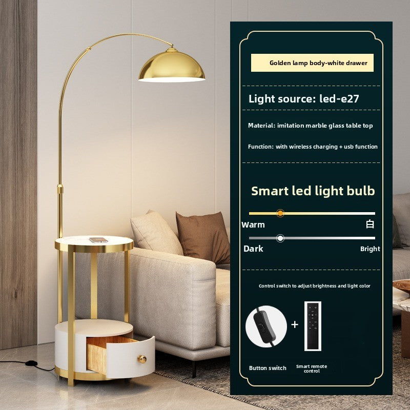 Dimmable Wireless Charging Floor Lamp