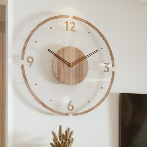 Silent Living Room Wall Clock