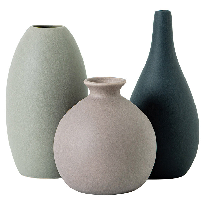 Handmade Morandi Ceramic Vase