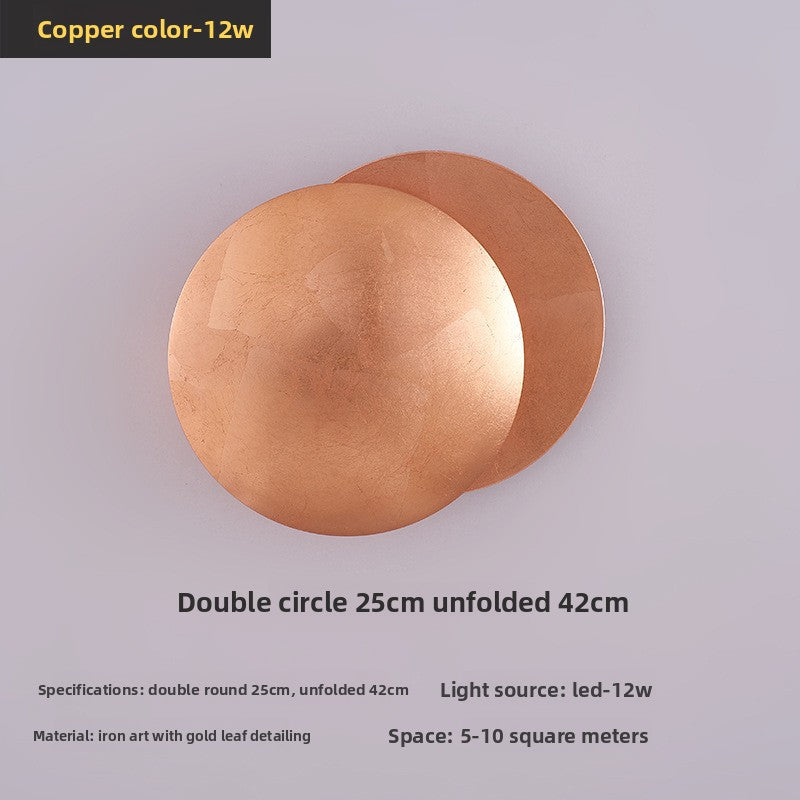 Sculptural Lunar Eclipse Wall Light