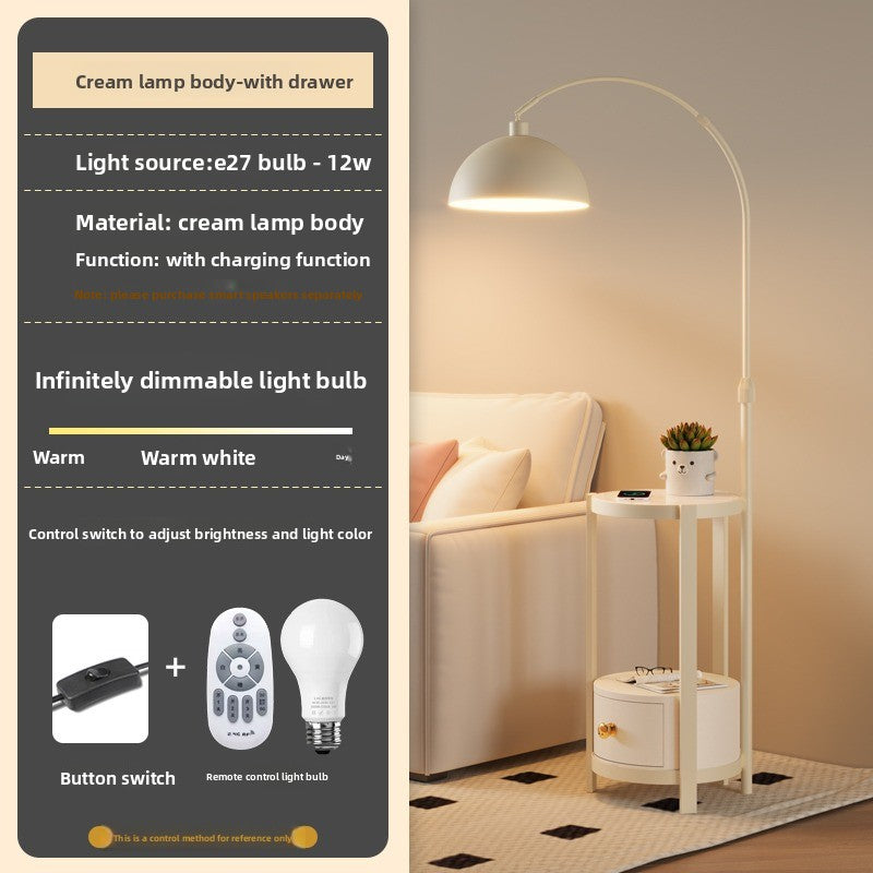 Dimmable Wireless Charging Floor Lamp