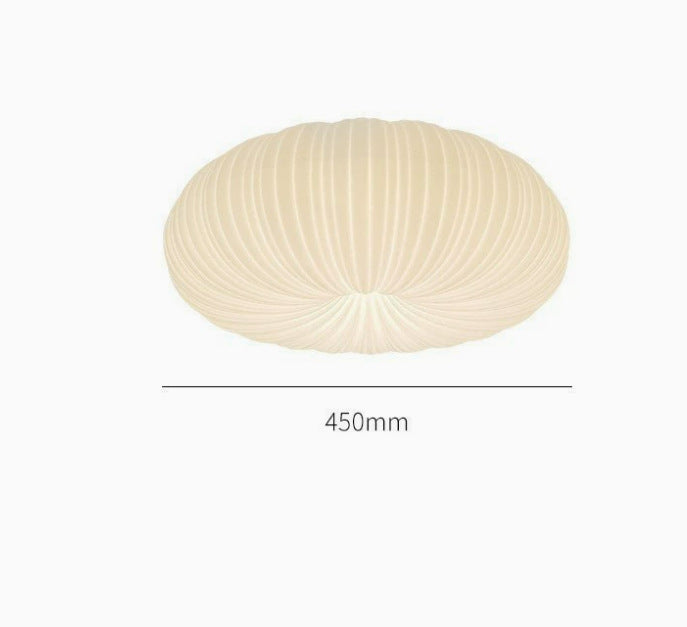 Sculptural Pumpkin LED Ceiling Light
