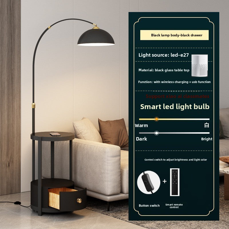 Dimmable Wireless Charging Floor Lamp