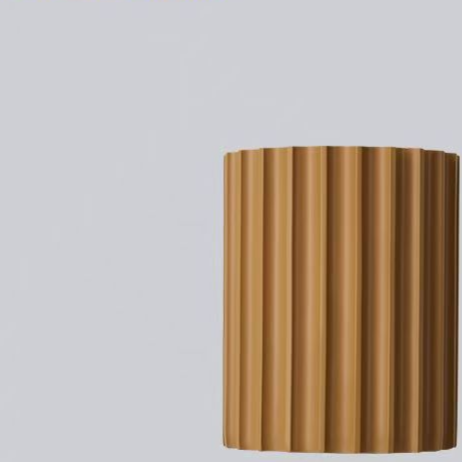 Sculpted Resin LED Wall Light