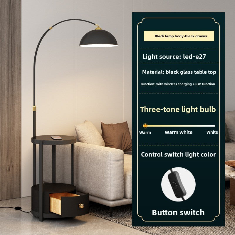 Dimmable Wireless Charging Floor Lamp