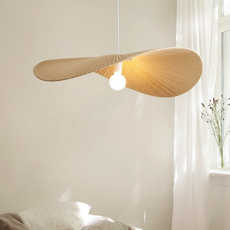 Handwoven Rattan Chandelier