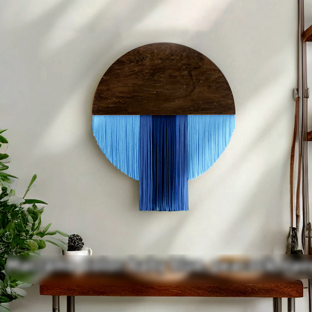 Handcrafted Woven Round Wall Tapestry