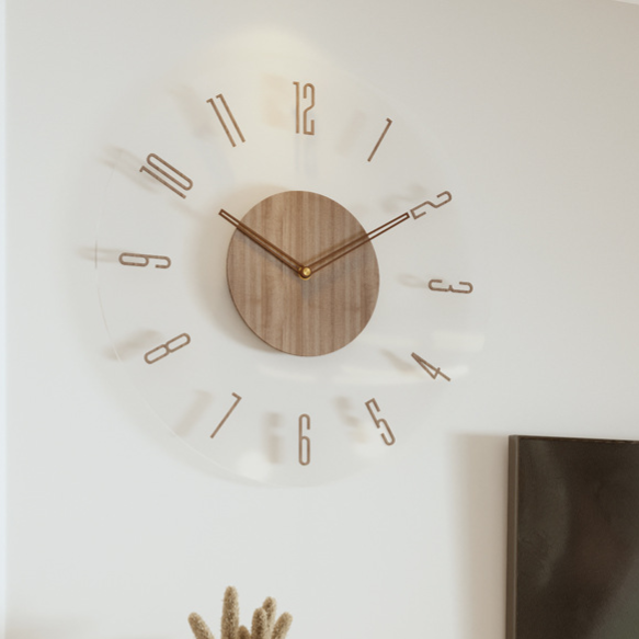 Silent Living Room Wall Clock