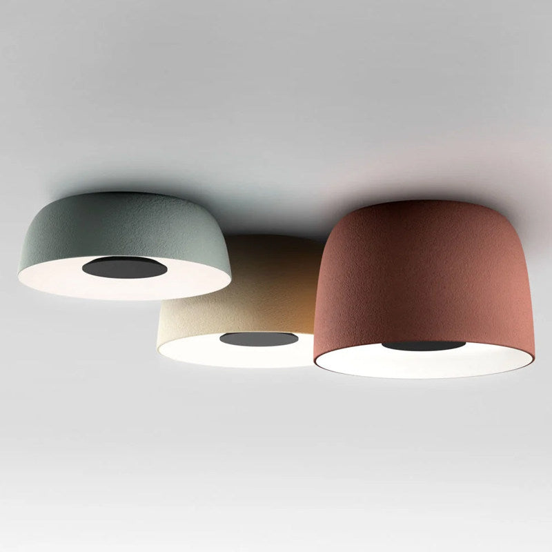 Dimmable Macaron Drum Ceiling Light