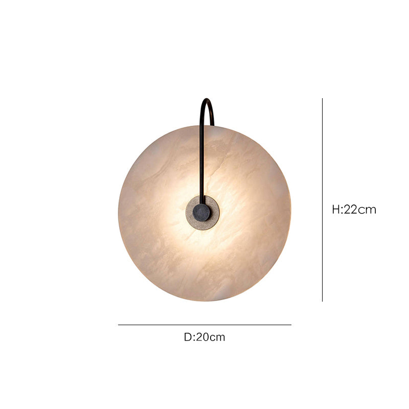 Elegant Marble LED Wall Light