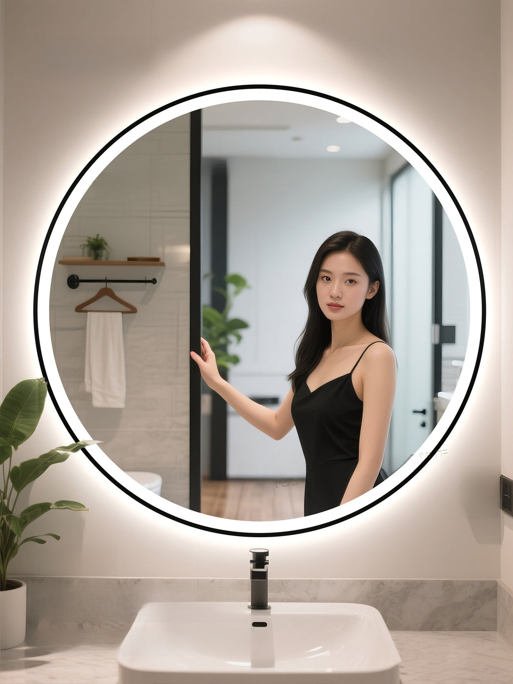 Anti-Fog LED Bathroom Mirror