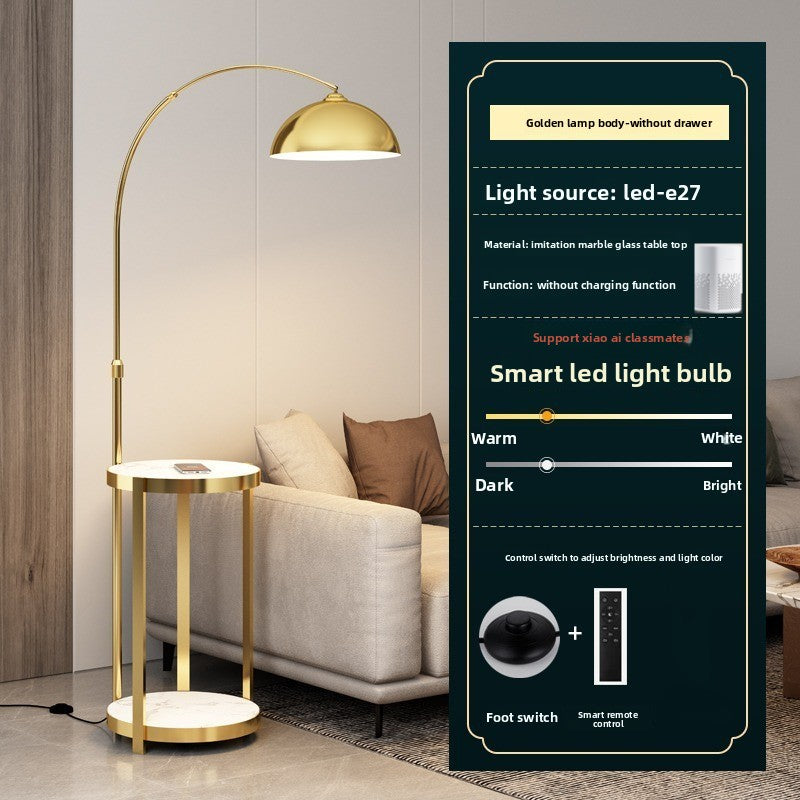 Dimmable Wireless Charging Floor Lamp