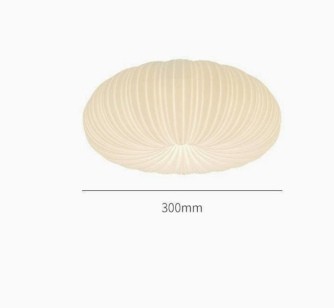 Sculptural Pumpkin LED Ceiling Light