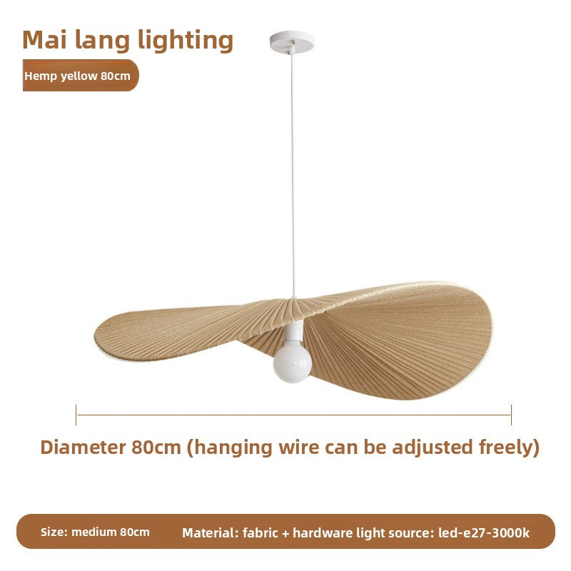 Handwoven Rattan Chandelier