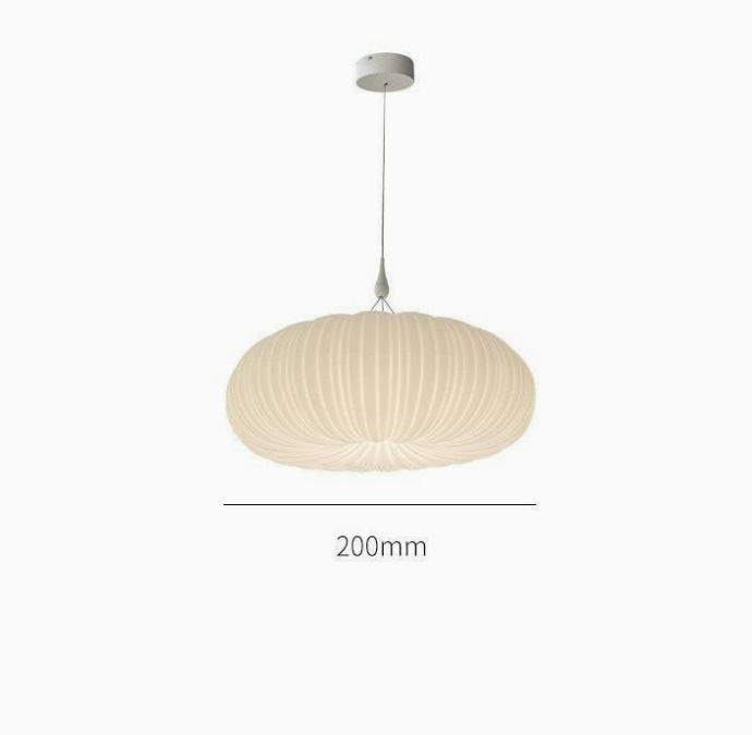 Sculptural Pumpkin LED Ceiling Light