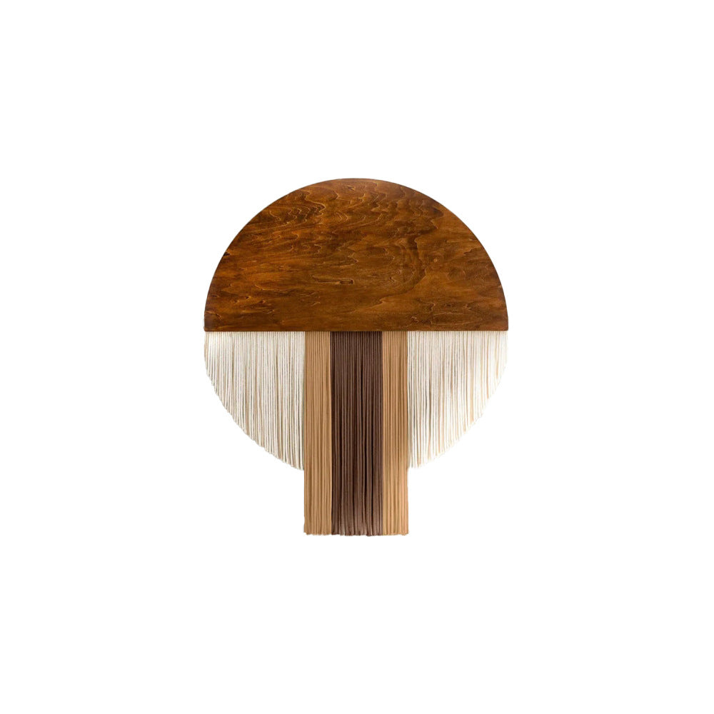Handcrafted Woven Round Wall Tapestry